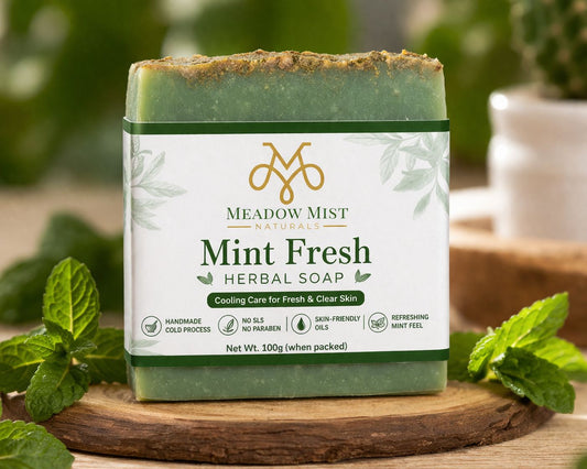 Cold Process Mint Fresh Bar