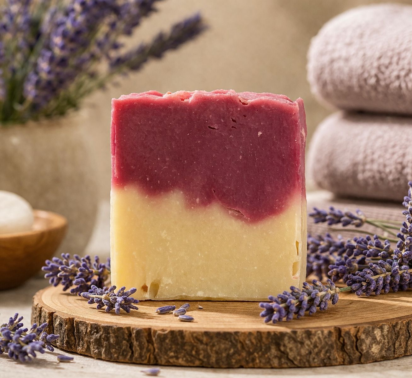 Cold Process Lavender Relax Bar