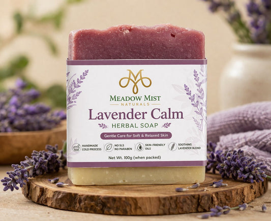 Cold Process Lavender Relax Bar